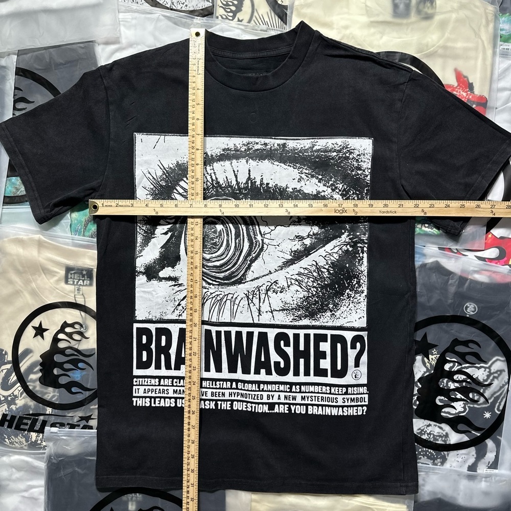 Hellstar Eyeball T-shirt ‘Black’ - Picture 2 of 6